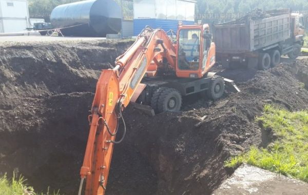 Рытье и разработка котлованов. Услуги экскаваторов - Курган, цены, предложения специалистов