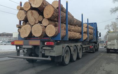 Поиск транспорта для перевозки леса, бревен и кругляка - Курган, цены, предложения специалистов